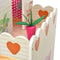 vidaXL Poppenhuis 3 verdiepingen 60x30x90 cm hout