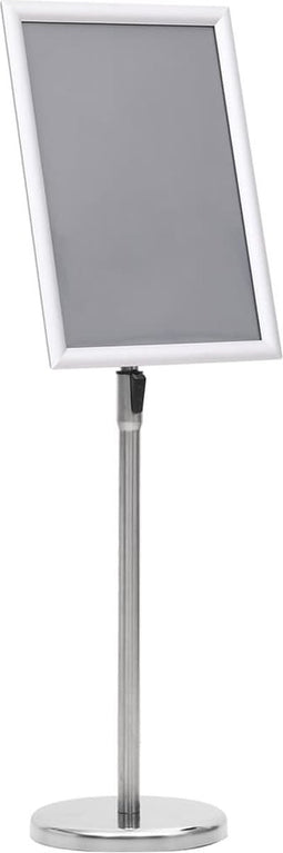 vidaXL - Posterstandaard - A3 - aluminiumlegering - zilverkleurig