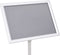 vidaXL - Posterstandaard - A3 - aluminiumlegering - zilverkleurig