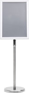 vidaXL - Posterstandaard - A3 - aluminiumlegering - zilverkleurig