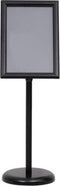 vidaXL - Posterstandaard - A3 - aluminiumlegering - zwart