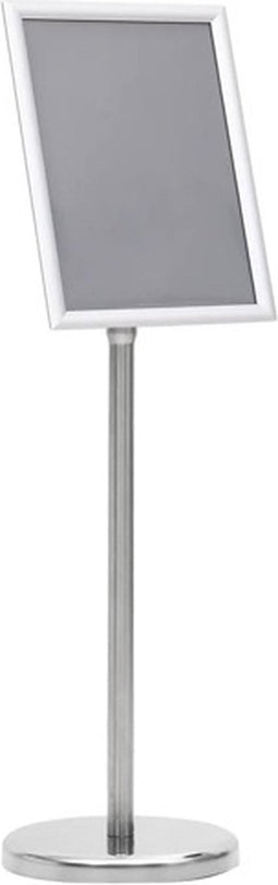 vidaXL - Posterstandaard - A4 - aluminiumlegering - zilverkleurig