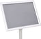 vidaXL - Posterstandaard - A4 - aluminiumlegering - zilverkleurig