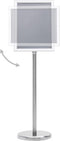 vidaXL - Posterstandaard - A4 - aluminiumlegering - zilverkleurig