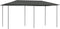 vidaXL - Prieel - 160 - g/m² - 3x3x2,6 - m - antracietkleurig