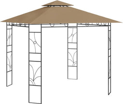 vidaXL - Prieel - 160 - g/m² - 3x3x2,7 - m - taupe