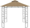 vidaXL - Prieel - 160 - g/m² - 3x3x2,7 - m - taupe