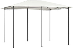vidaXL - Prieel - 160 - g/m² - 3x4x2,6 - m - crèmekleurig