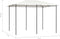 vidaXL - Prieel - 160 - g/m² - 3x4x2,6 - m - crèmekleurig