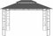 vidaXL - Prieel - 160 - g/m² - 4x3x2,7 - m - antracietkleurig