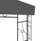vidaXL - Prieel - 160 - g/m² - 4x3x2,7 - m - antracietkleurig