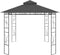 vidaXL - Prieel - 160 - g/m² - 4x3x2,7 - m - antracietkleurig