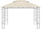 vidaXL - Prieel - 160 - g/m² - 4x3x2,7 - m - crèmekleurig