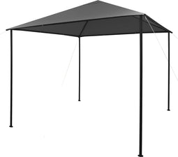 vidaXL - Prieel - 180 - g/m² - 3x3 - m - stof - en - staal - antraciet