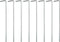 vidaXL - Prieel - 180 - g/m² - 3x3x2,6 - m - wit