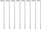 vidaXL - Prieel - 180 - g/m² - 3x3x2,6 - m - wit