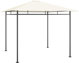 vidaXL - Prieel - 180 - g/m² - 3x3x2,7 - m - crèmekleurig