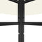 vidaXL - Prieel - 180 - g/m² - 3x3x2,7 - m - crèmekleurig