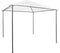 vidaXL - Prieel - 180 - g/m² - 3x3x2,9 - m - wit