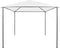 vidaXL - Prieel - 180 - g/m² - 3x3x2,9 - m - wit