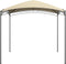 vidaXL - Prieel - 180 - g/m² - 3x4x2,65 - m - antraciet