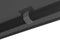 vidaXL - Prieel - 180 - g/m² - 4x4x3 - m - antracietkleurig