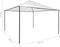 vidaXL - Prieel - 180 - g/m² - 4x4x3 - m - wit