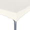 vidaXL - Prieel - 300x300 - cm - aluminium - antraciet