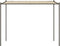 vidaXL - Prieel - 3x3 - m - 180 - g/m² - stof - en - staal - beige