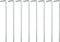 vidaXL - Prieel - 3x3 - m - staal - antraciet
