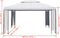 vidaXL - Prieel - 3x4 - m - wit