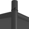 vidaXL - Prieel - 4x4 - m - 180 - g/m² - stof - en - staal - antracietkleurig