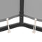 vidaXL - Prieel - 4x4 - m - antraciet