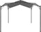 vidaXL - Prieel - 4x4 - m - antraciet