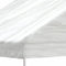 vidaXL - Prieel - met - dak - 15,61x2,28x2,69 - m - polyetheen - wit