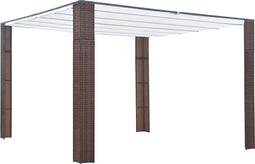 vidaXL-Prieel-met-dak-300x300x200-cm-poly-rattan-bruin-en-crème