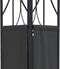 vidaXL - Prieel - met - dak - 300x300x270 - cm - staal - antracietkleurig
