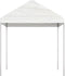 vidaXL - Prieel - met - dak - 4,46x2,28x2,69 - m - polyetheen - wit