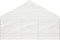 vidaXL - Prieel - met - dak - 5,88x2,23x3,75 - m - polyetheen - wit