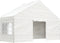 vidaXL - Prieel - met - dak - 5,88x2,23x3,75 - m - polyetheen - wit