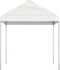 vidaXL - Prieel - met - dak - 6,69x2,28x2,69 - m - polyetheen - wit