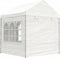 vidaXL - Prieel - met - dak - 6,69x2,28x2,69 - m - polyetheen - wit