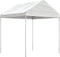 vidaXL - Prieel - met - dak - 6,69x2,28x2,69 - m - polyetheen - wit