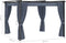 vidaXL - Prieel - met - gordijnen - 3x3 - m - staal - antraciet