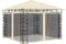 vidaXL - Prieel - met - klamboe - 180 - g/m² - 4x3x2,73 - m - antraciet