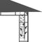 vidaXL - Prieel - met - klamboe - 180 - g/m² - 4x3x2,73 - m - antraciet