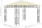 vidaXL - Prieel - met - klamboe - 180 - g/m² - 4x3x2,73 - m - antraciet