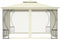 vidaXL - Prieel - met - netten - 300x300x265 - cm - antracietkleurig