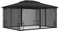 vidaXL - Prieel - met - netten - 300x300x265 - cm - crèmekleurig