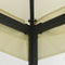 vidaXL - Prieel - met - netten - 300x400x265 - cm - crèmekleurig